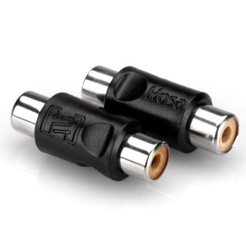 Hosa RCA to RCA 2pk. Coupler