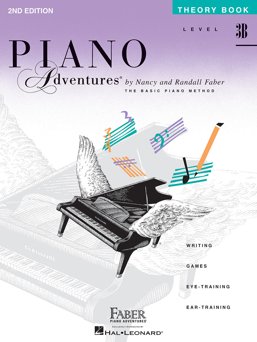 Faber Piano Adventures Theory Book Level 3B