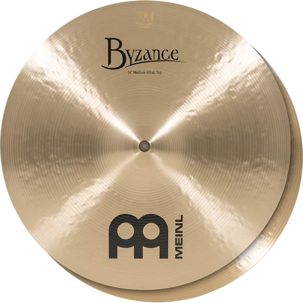 Meinl 14" Byzance Traditional Medium Hihat Pair