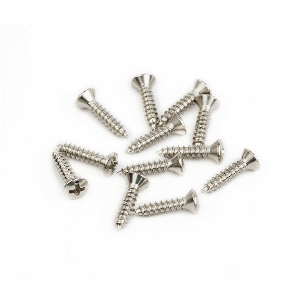 Fender Pickguard/Vintage Bridge Cover Screws Nickel 12