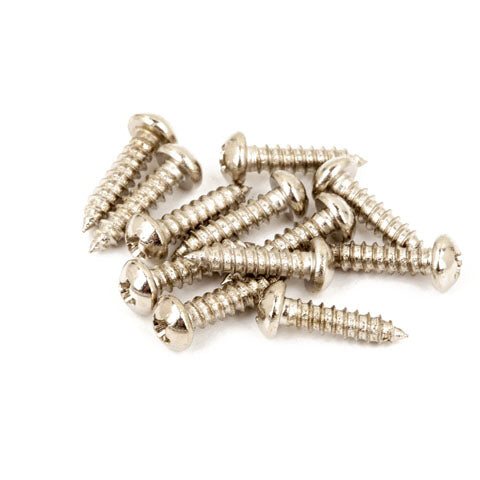 Fender Pure Vintage Tuning Machine Mounting Screws Nickel 12