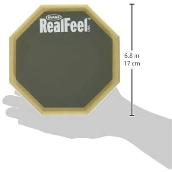 Evans RealFeel 6" 1-Sided Mountable Speed Pad