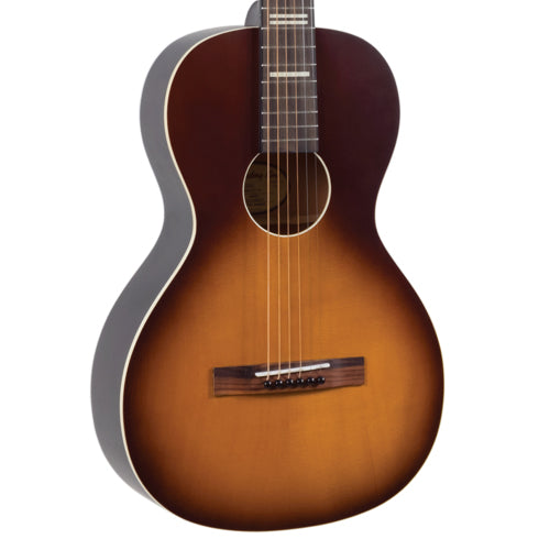 Recording King Dirty 30's True Parlor Size Acoustic Guitar Tobacco Sunburst