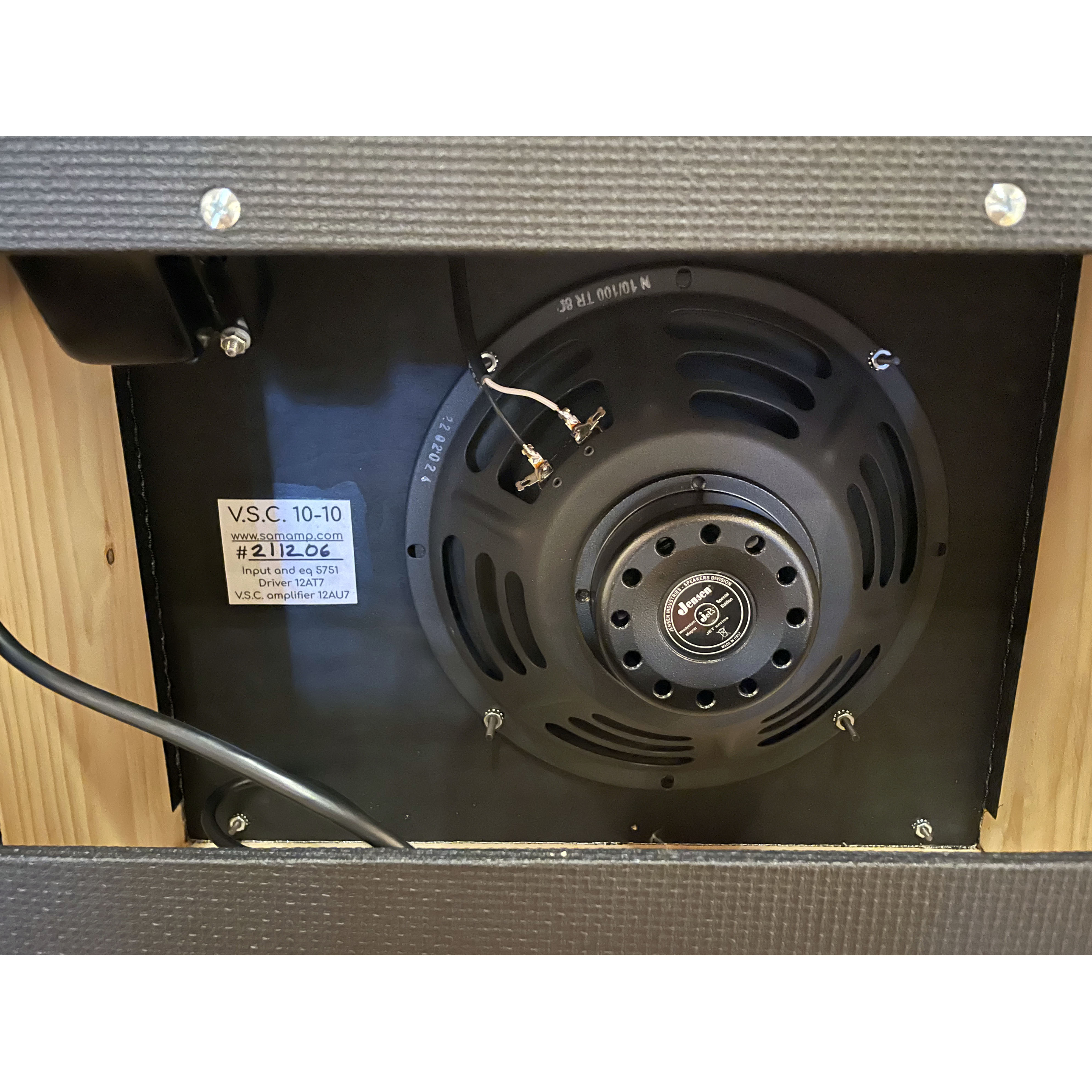 Samamp V.S.C. 10-10 Electric Guitar Amp Black Tolex