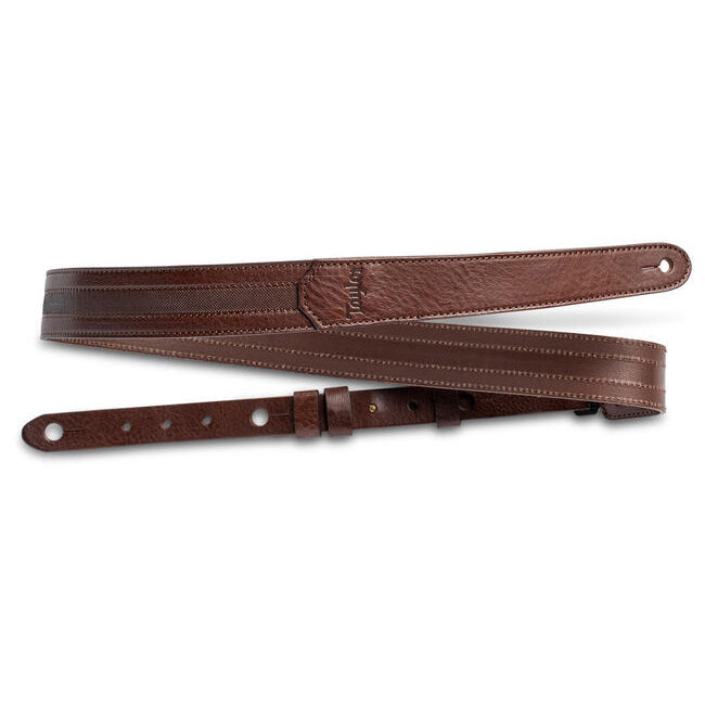 Taylor Leather 1.5in Guitar Strap Chocolate Brown