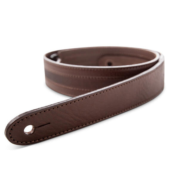 Taylor Leather 1.5in Guitar Strap Chocolate Brown