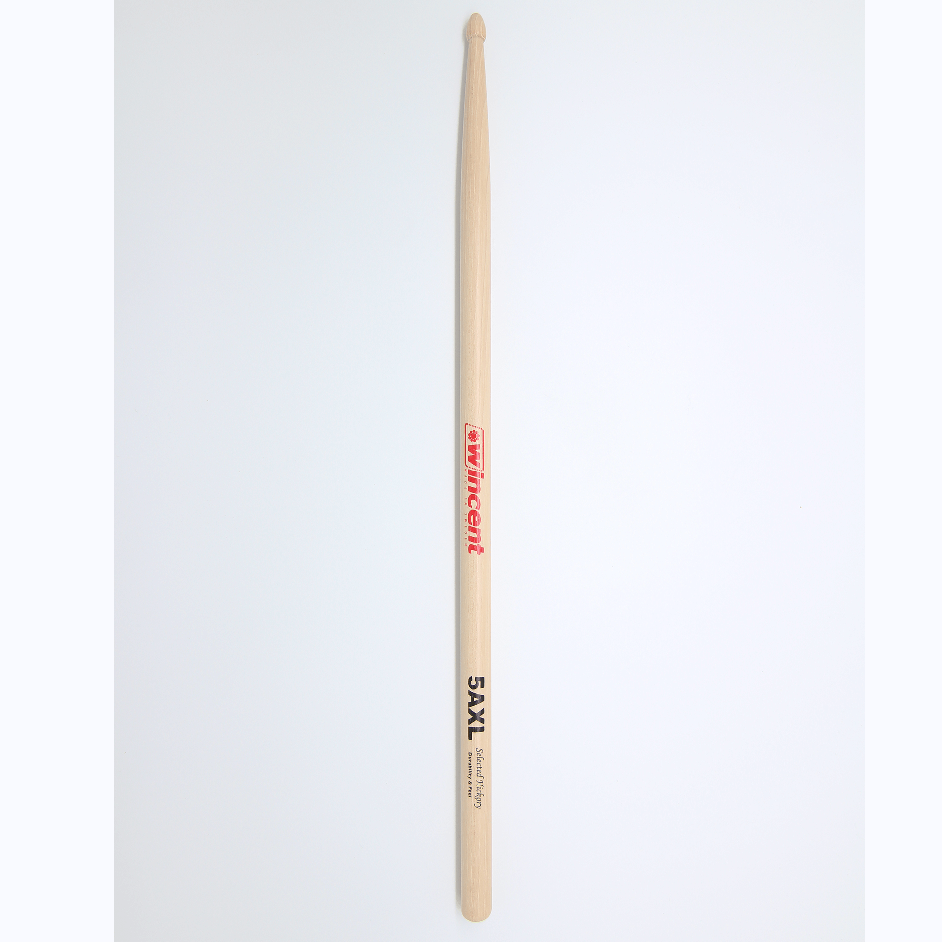 Wincent Hickory 5AXL Drumsticks - Wood Tip