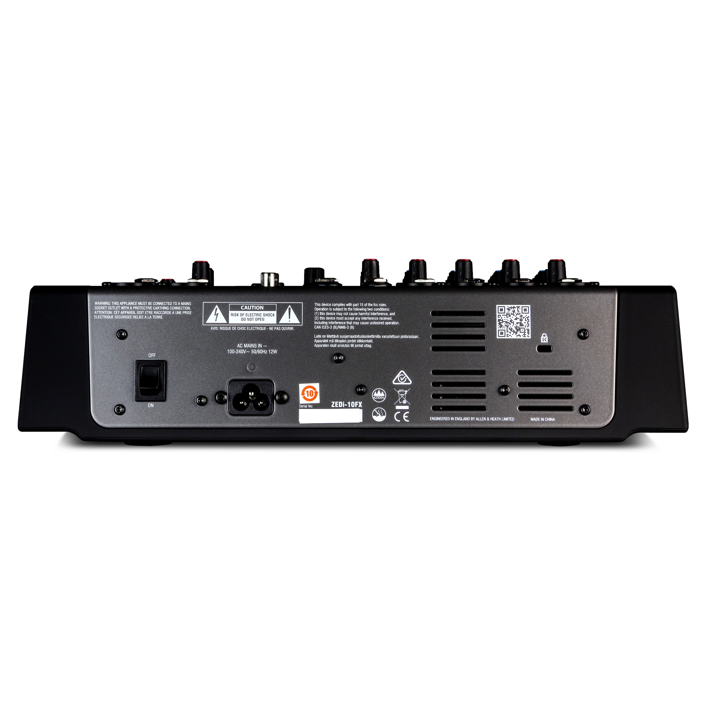 Allen & Heath ZEDi-10FX 10-channel Mixer with USB Audio Interface and Effects
