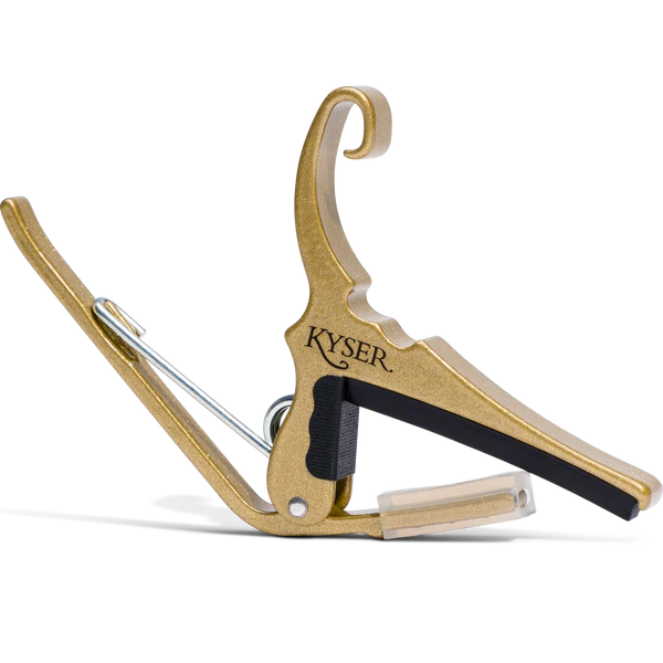 Kyser Quick-Change Guitar Capo Gold