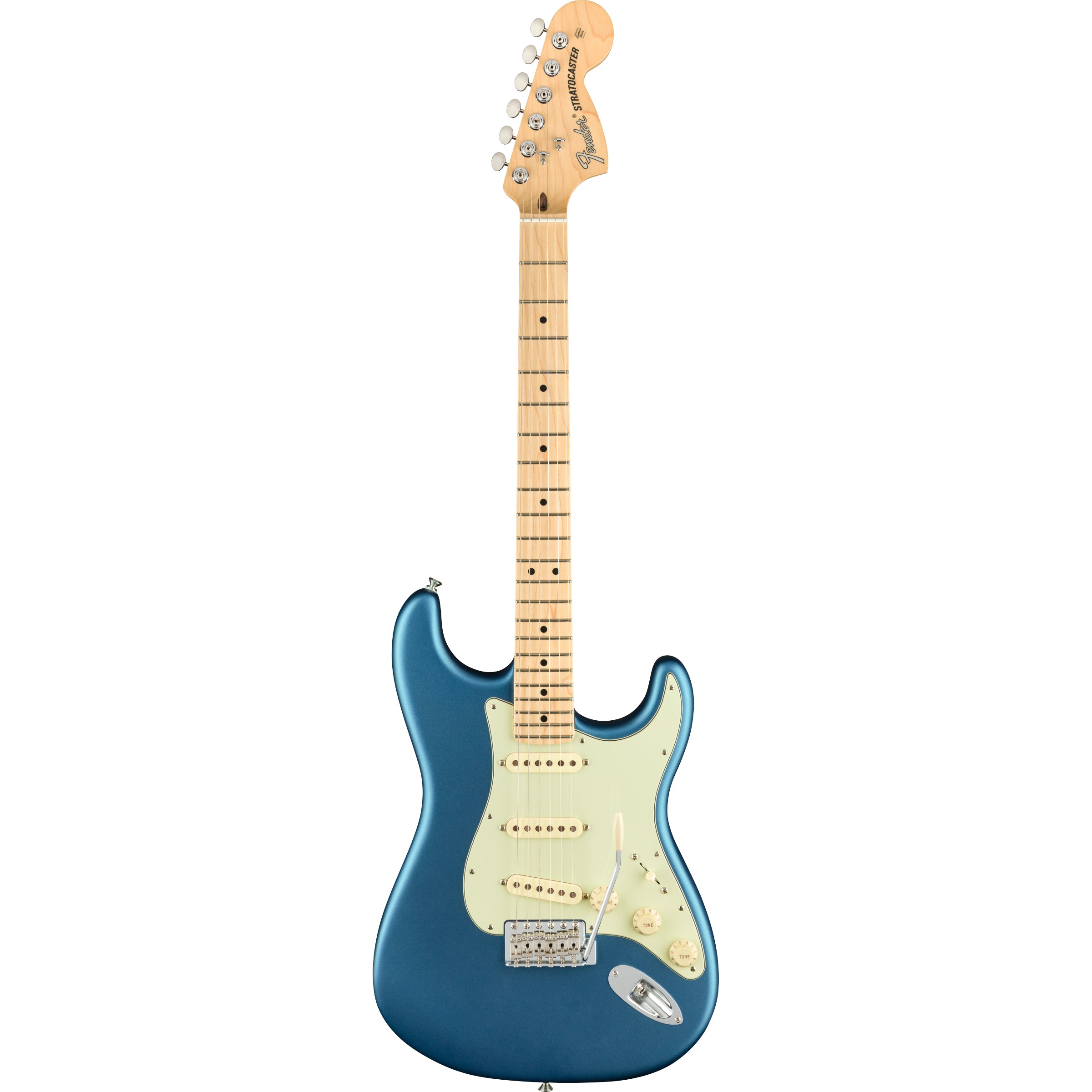 Fender American Performer Stratocaster, Satin Lake Placid Blue w/gigbag