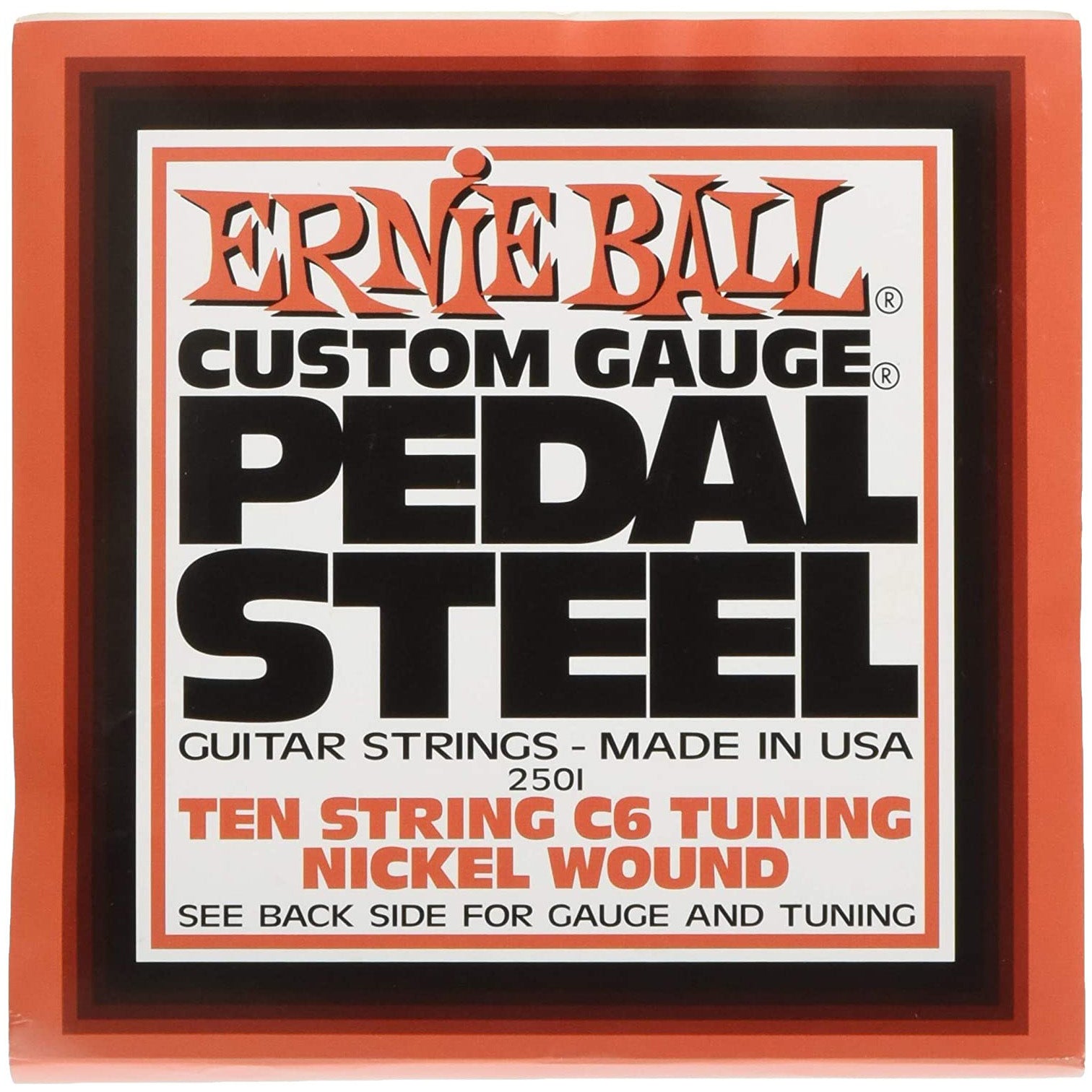 pedal steel tuning Ernie Ball 10-String C6 Tuning Pedal Steel Strings (12-66)