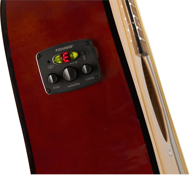 Fender FA-125CE Dreadnought Natural Acoustic Guitar