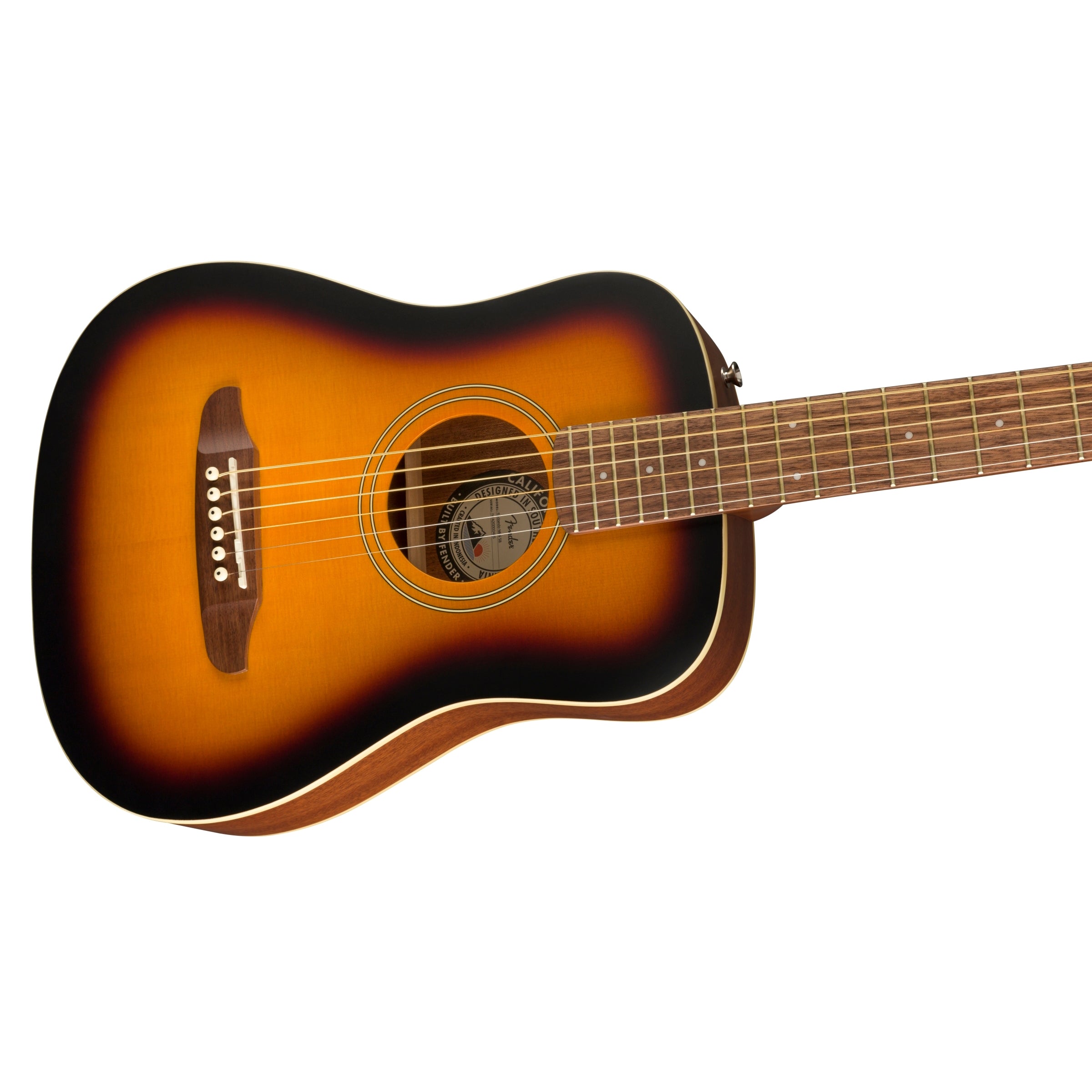 Fender Redondo Mini Acoustic Guitar Sunburst