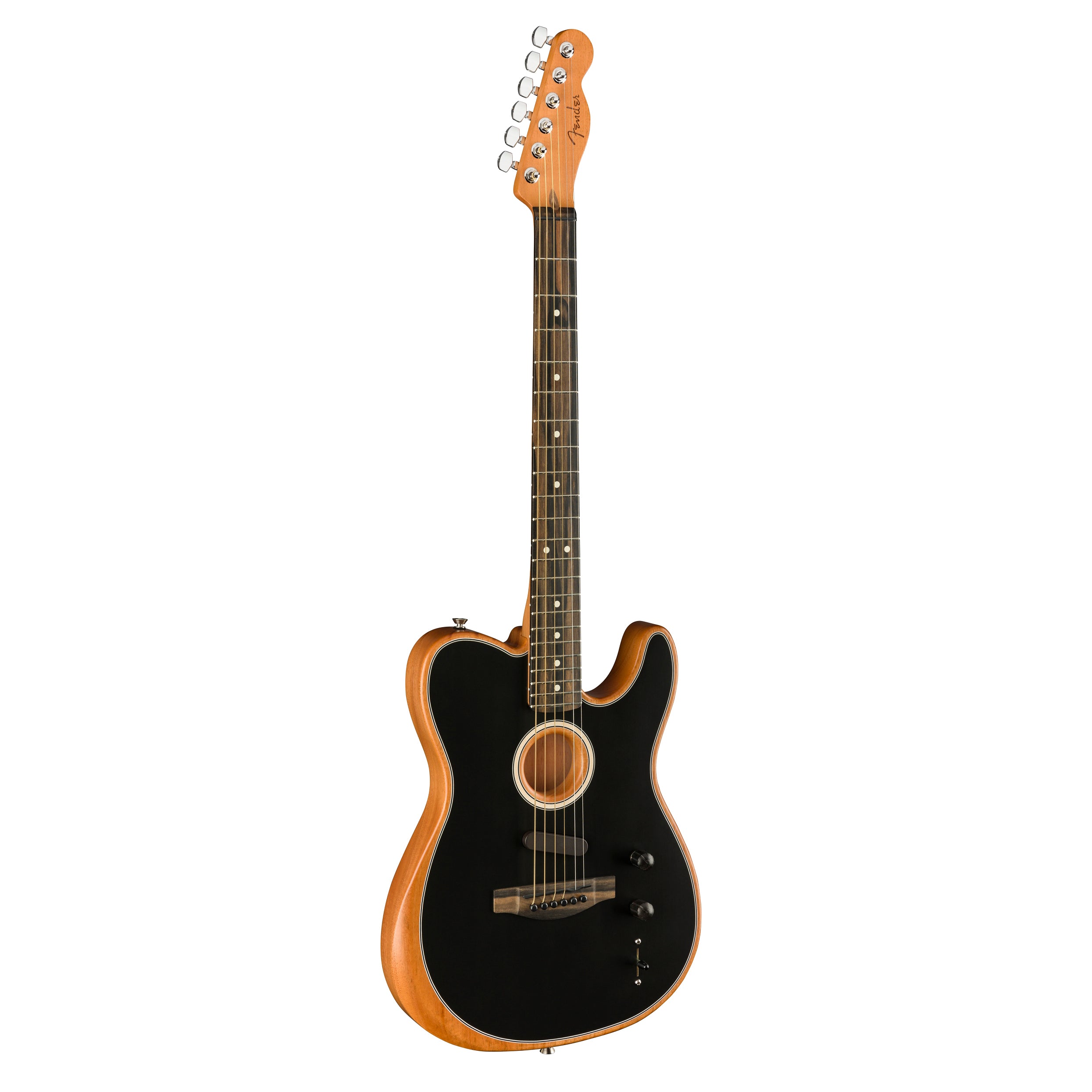 Fender USA Acoustasonic Telecaster EB Black w/ DLX gigbag