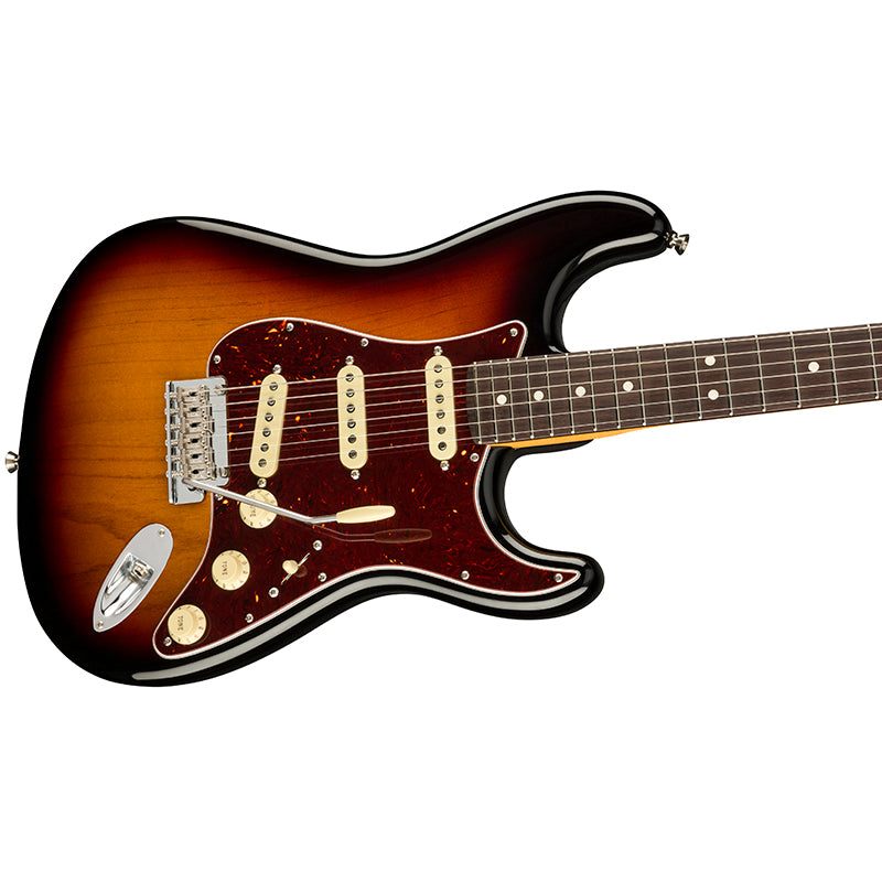 Fender American Pro II Stratocaster Electric Guitar 3-Tone Sunburst