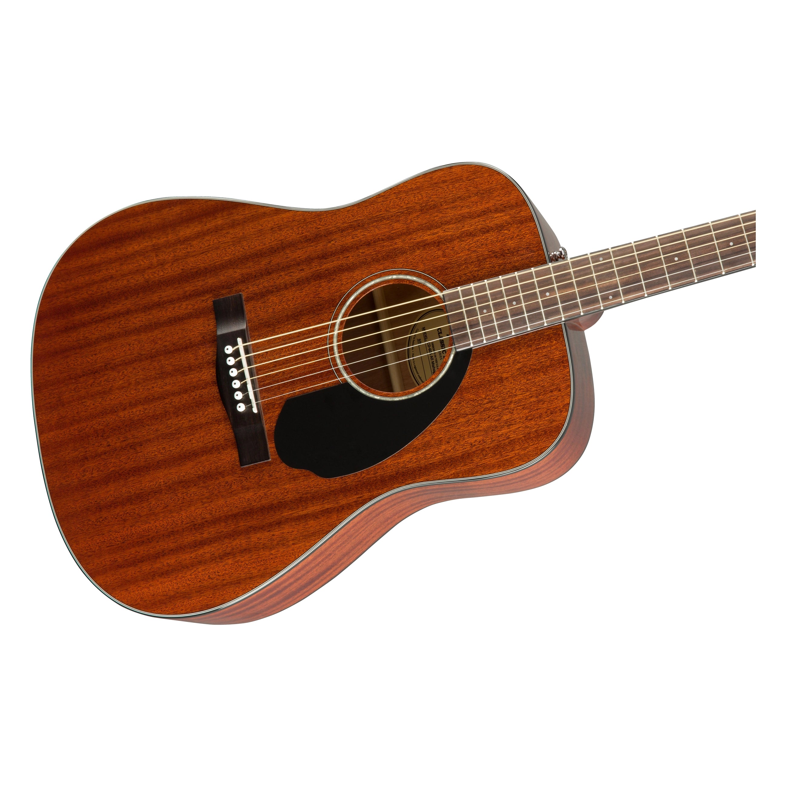 Fender CD-60S Dreadnought Acoustic Guitar All-Mahogany