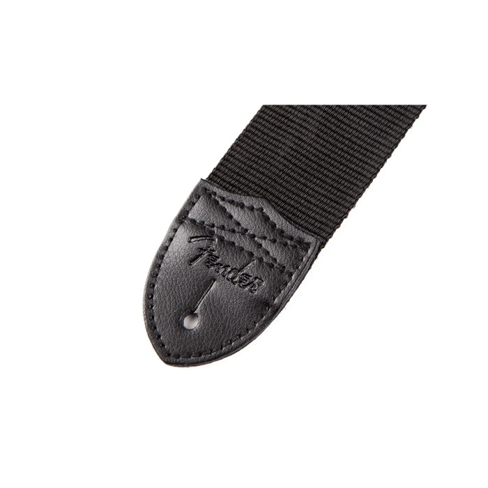 Fender Nylon Lightning Bolt Strap Black/White 2"