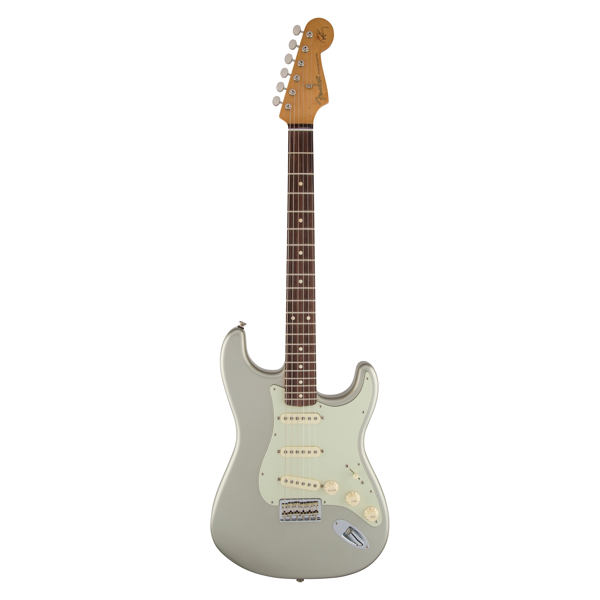 Fender Robert Cray Strat Inca Silver