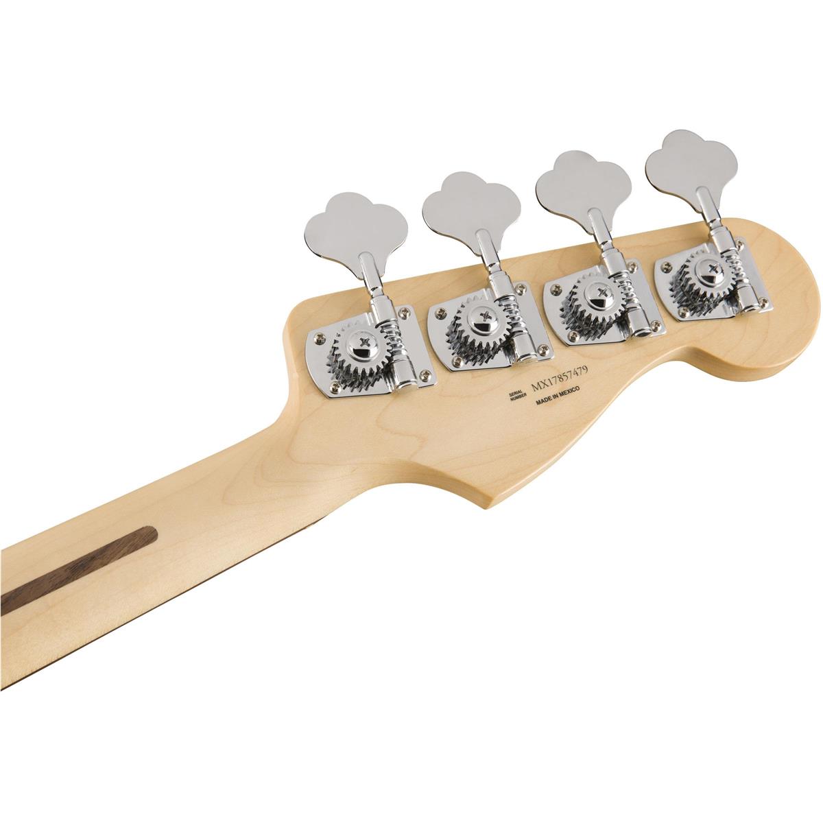 Fender Standard Left Handed Jazz Bass PF Brown Sunburst