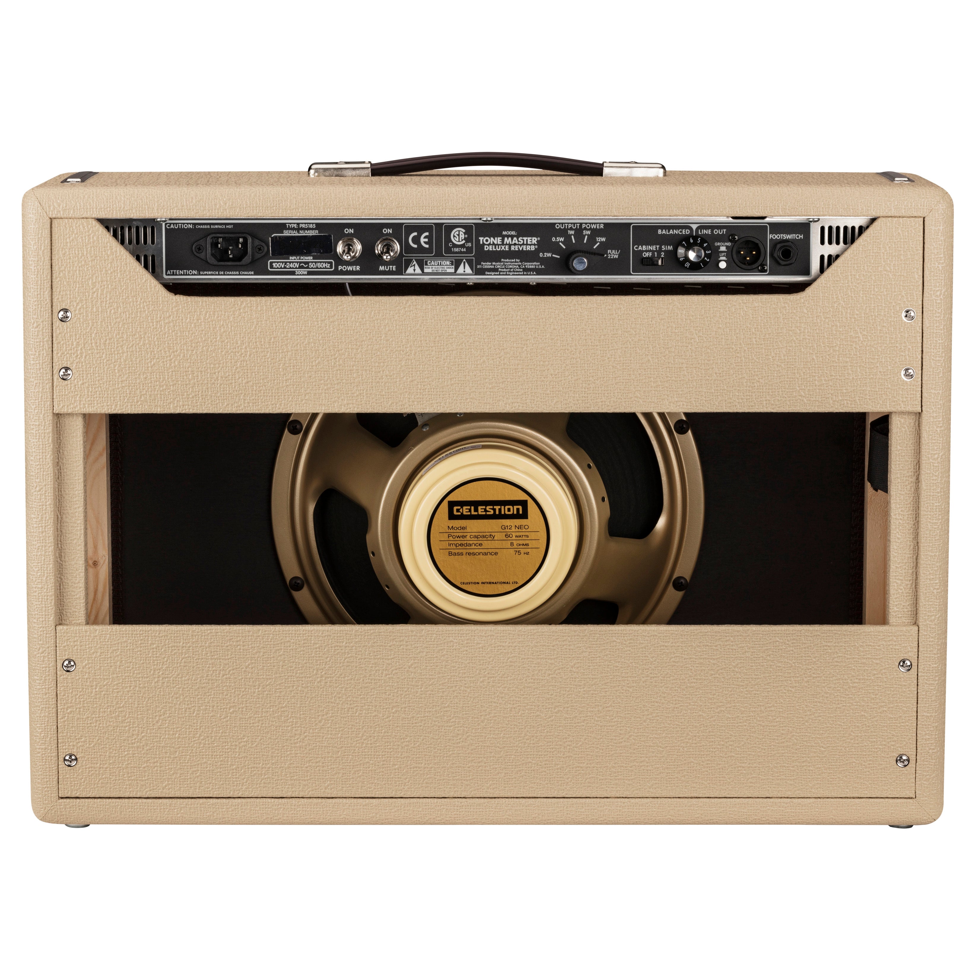 Tone Master Deluxe Reverb Blonde Guitar Amp