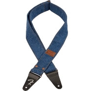 Wrangler/Fender Denim Guitar Strap Dark Indigo