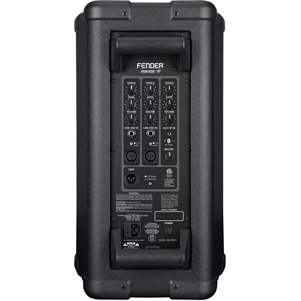 Fender Fighter 10" 2-way Powered Speaker