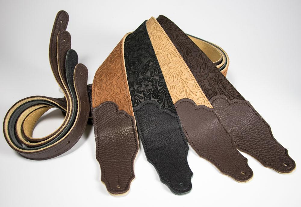 Franklin Straps 2.5" Embossed Suede Strap