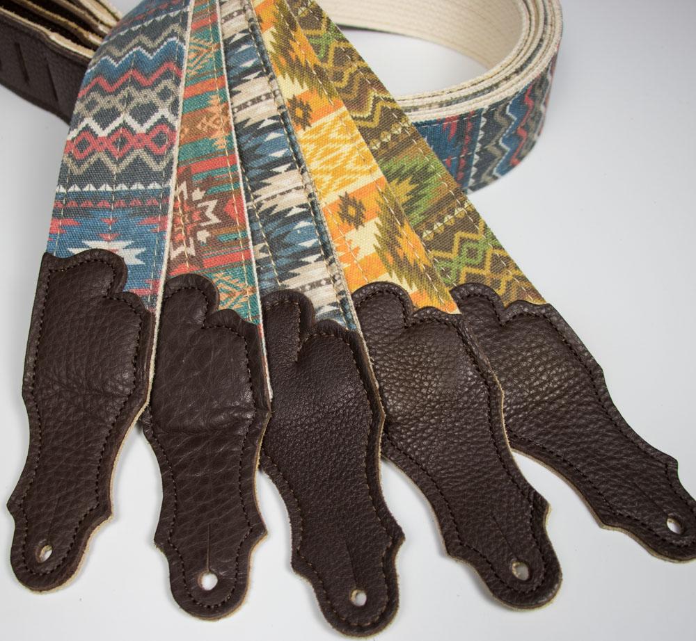 Franklin Straps 2" Old Aztec Graphic Cotton Strap