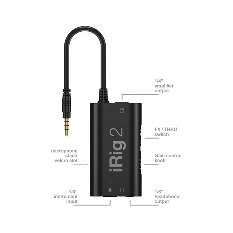 IK Multimedia iRig2 Digital Guitar Interface