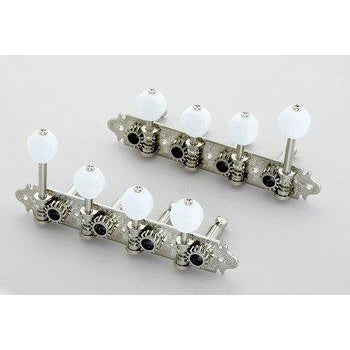 Allparts F Style Mandolin Keys, Nickel