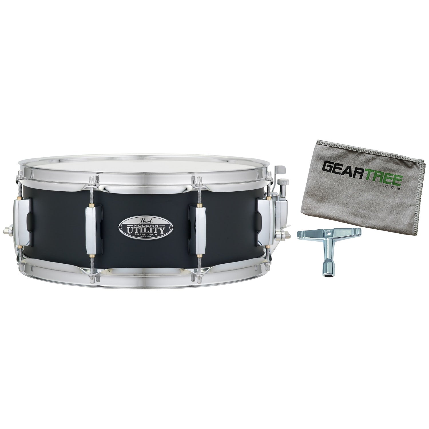 Pearl Modern Utility 13in x 5in Snare Satin Black