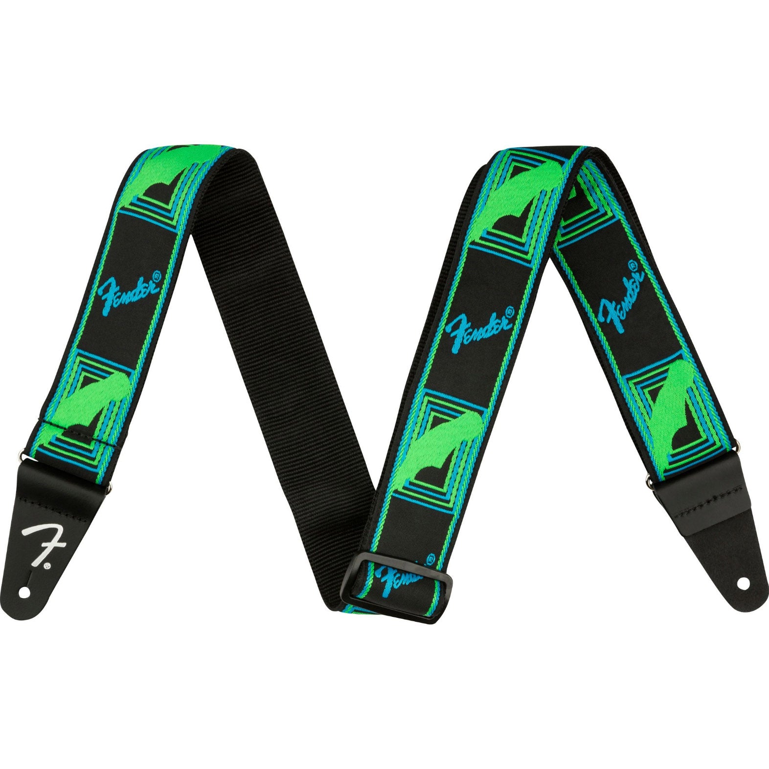 Fender Neon Monogrammed Strap