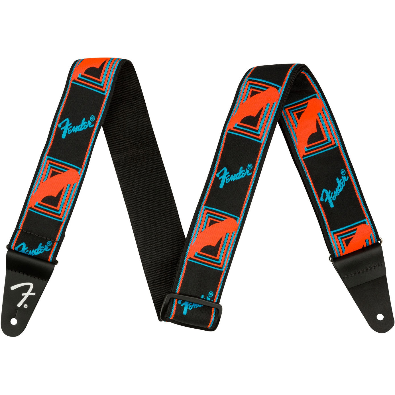 Fender Neon Monogrammed Strap