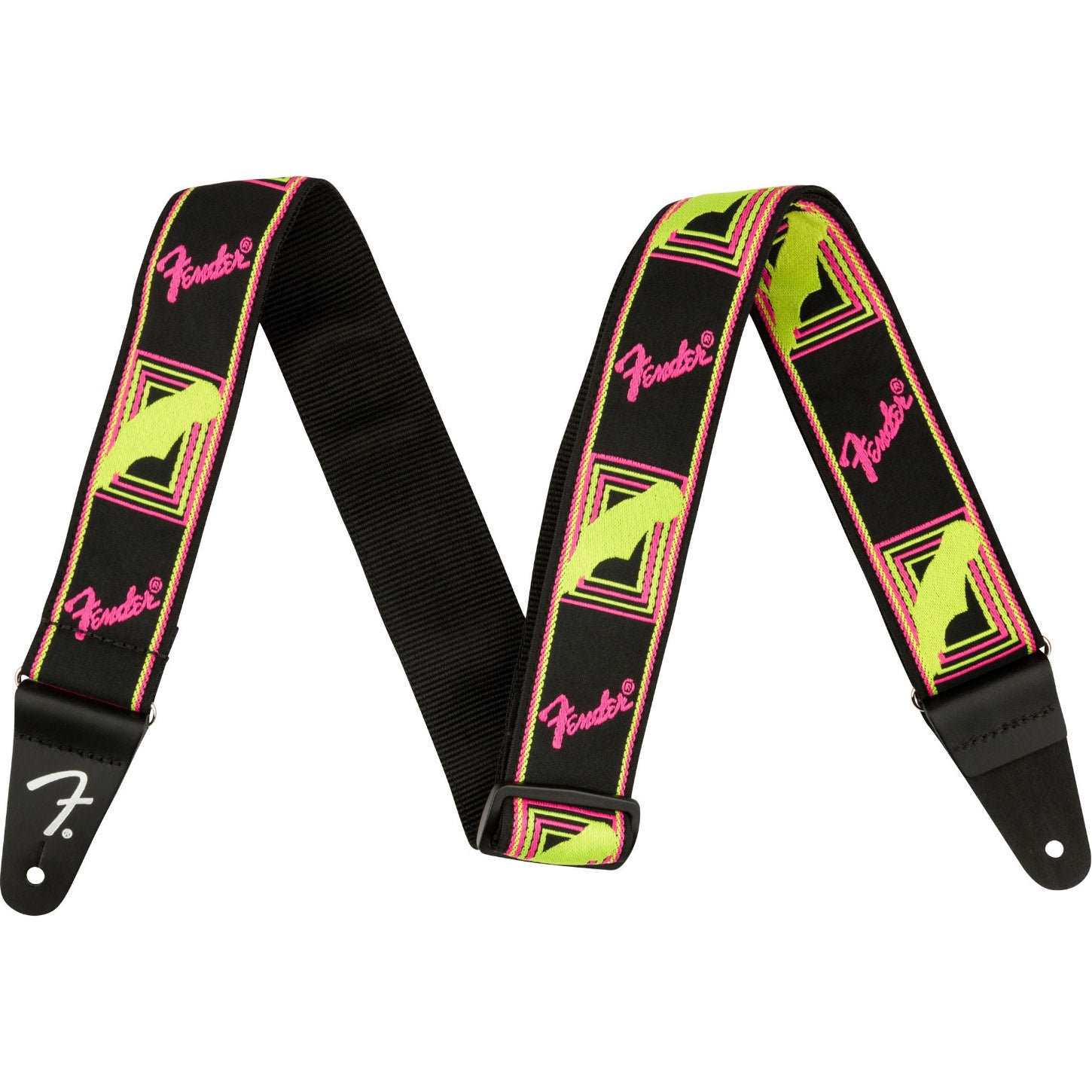 Fender Neon Monogrammed Strap