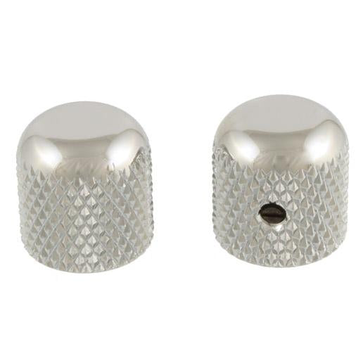 Allparts Nickel Dome Knobs