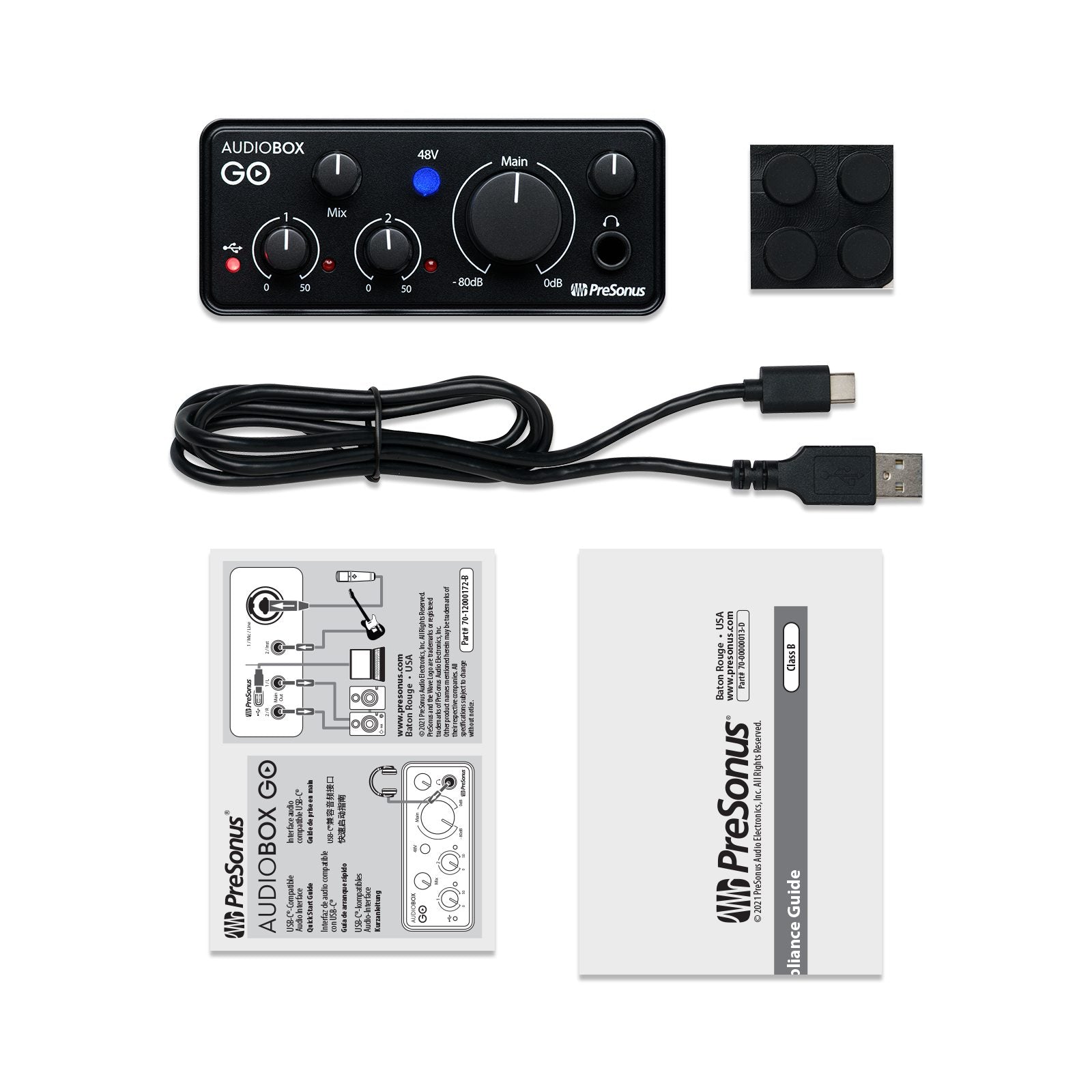 PreSonus AudioBox Go 2x2 USB-C Audio Interface