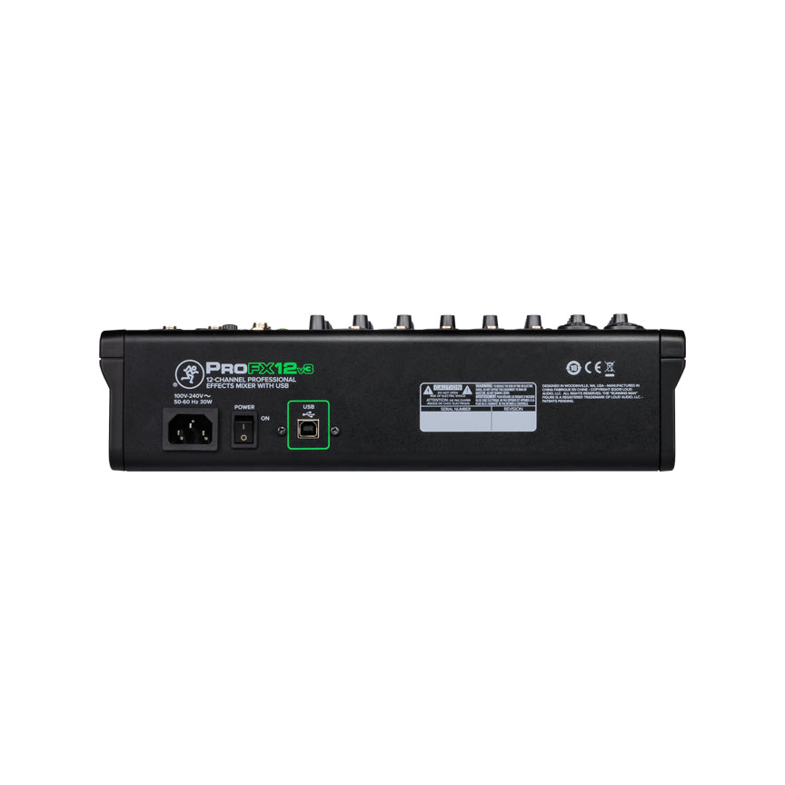 Mackie ProFX12v3 12-Channel Mixer USB