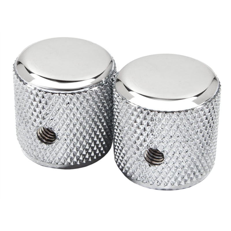 Fender Pure Vintage '60s Tele Knurled Knobs Chrome/Aluminum
