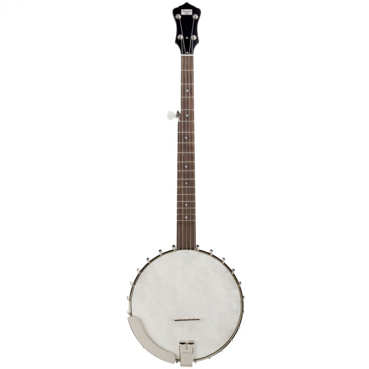 Recording King Open Back Banjo Scoop Fretboard