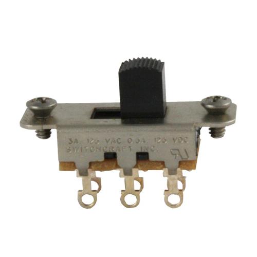 Allparts On-On Slide Switch Black Leve