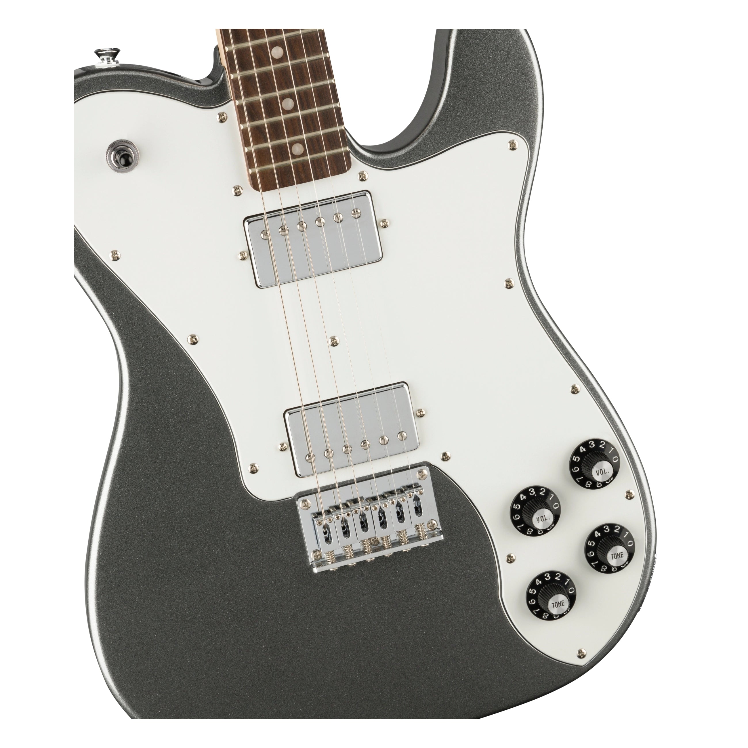 Squier Affinity Series Telecaster Deluxe Charcoal Frost Metallic