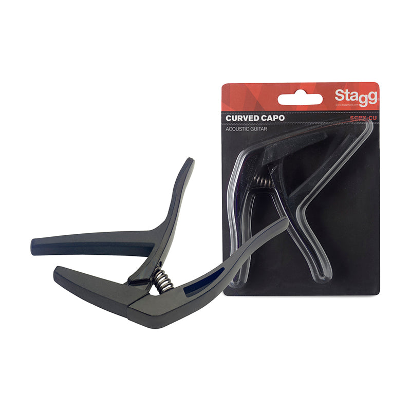 Stagg DLX Trigger Capo Black