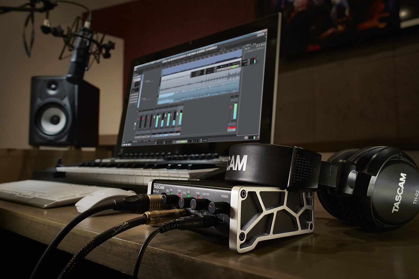 Tascam US-1X2 2 Channel USB Audio Interface