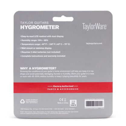Taylor Big Digit Hygrometer