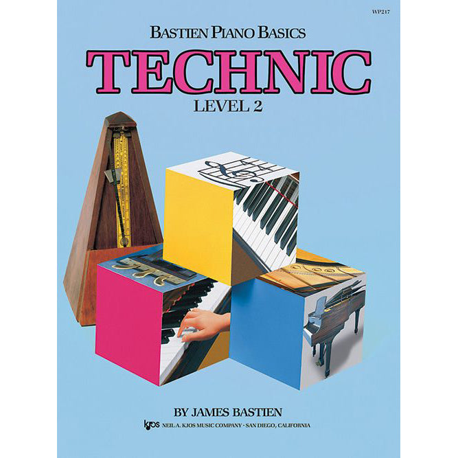 Bastien Piano Basics Technic Book (Levels 1-3)