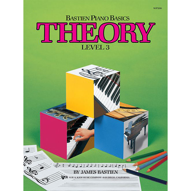 Bastien Piano Basics Theory Book (Levels 1-3)