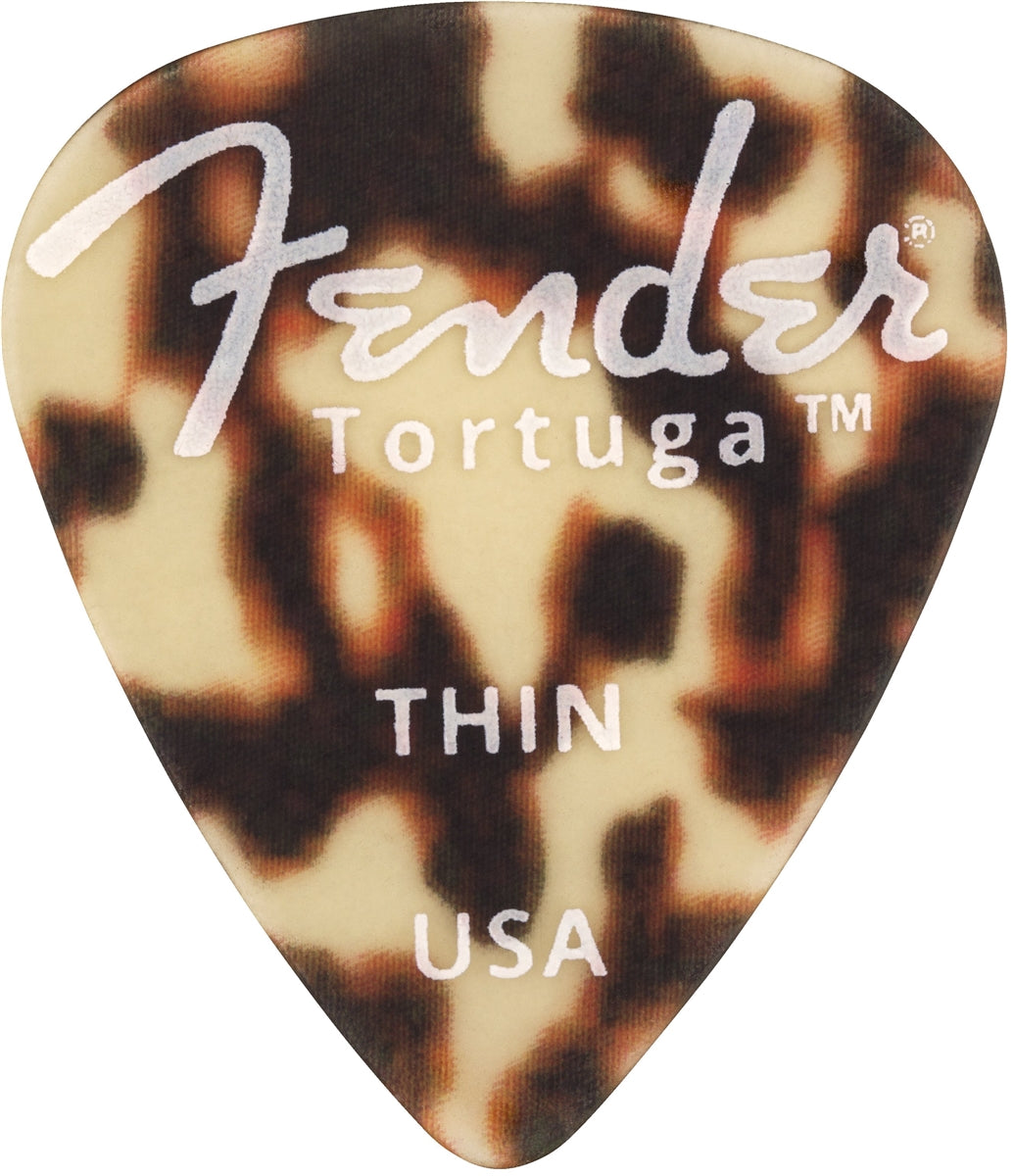 Fender Tortuga Picks 351 Thin - 6-pack