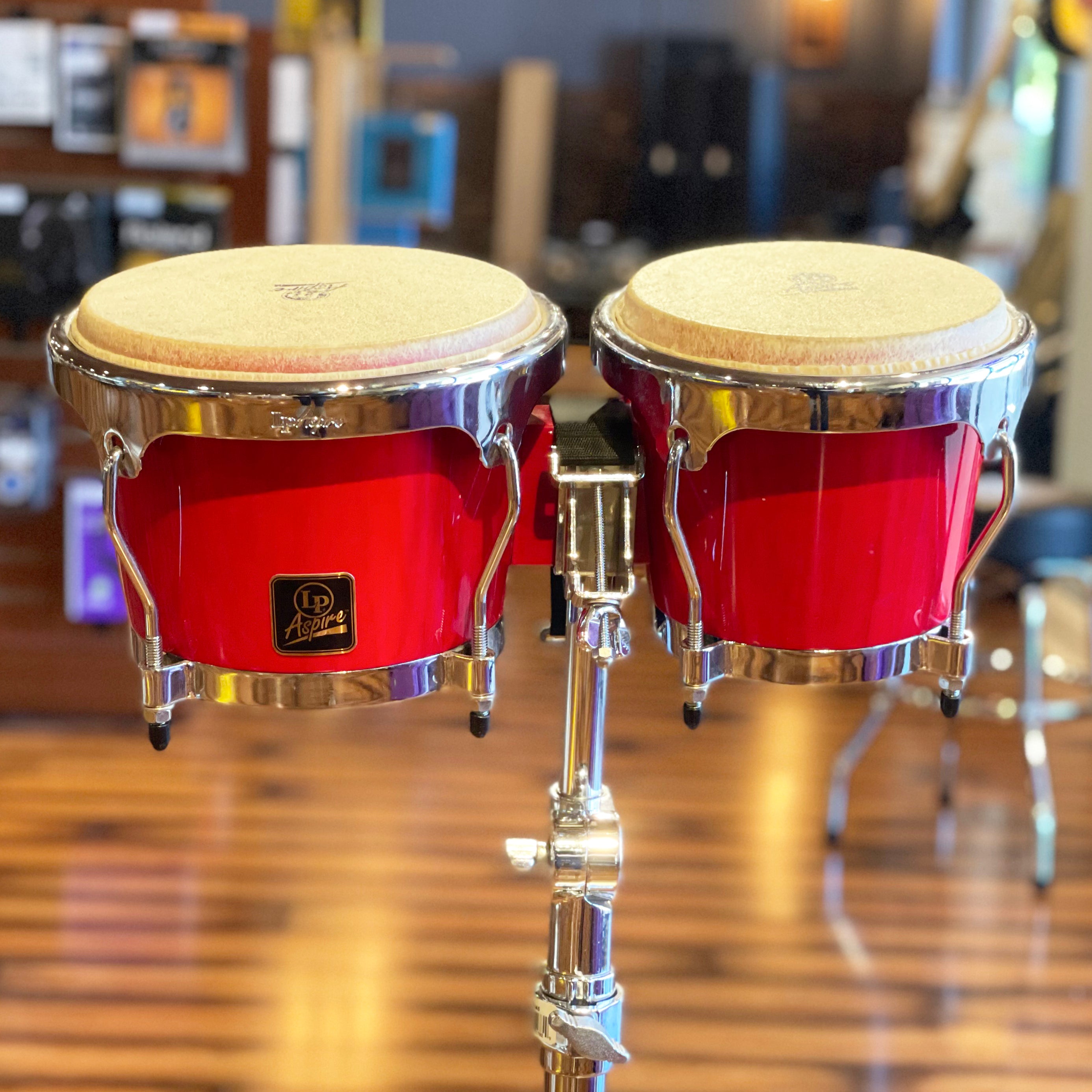 LP Aspire Bongos w/stand