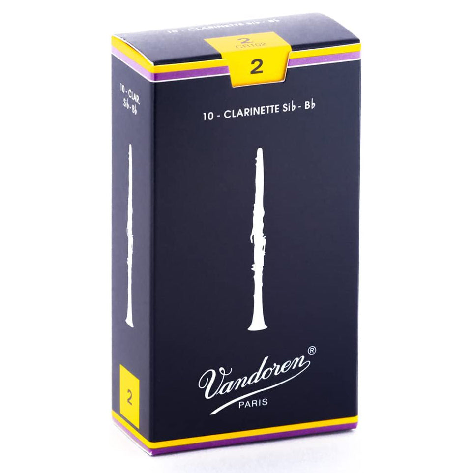 Vandoren Bb Clarinet Reeds (Box of 10)