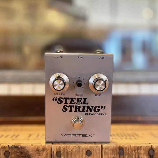 Vertex Steel String Clean Overdrive Pedal V1 Spicer s Music
